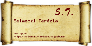 Selmeczi Terézia névjegykártya
